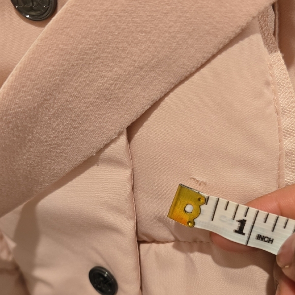 MICHAEL Michael Kors Blush Puffer Coat with Fur Trim - Picture 12 of 13